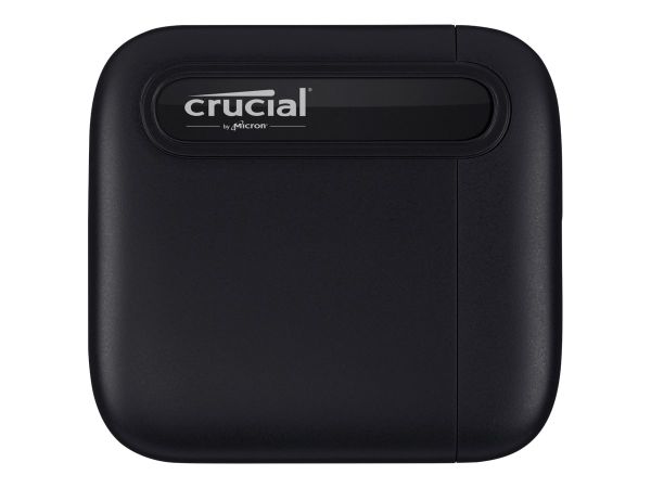 Crucial X6 - SSD - 2 TB - extern (tragbar) - USB 3.1 Gen 2 (USB-C Steckverbinder)