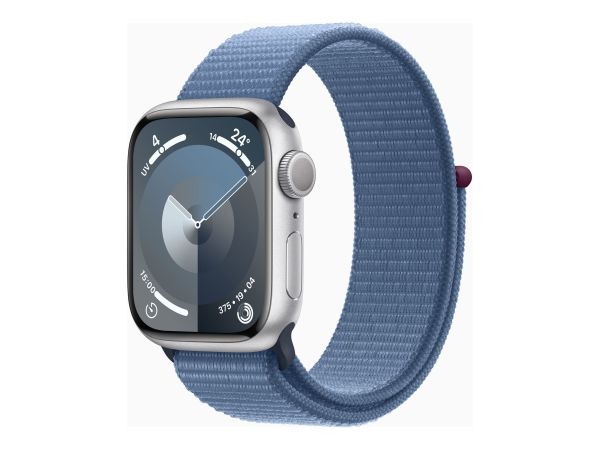 Apple Watch Series 9 (GPS) - 41 mm - Aluminium, Silber