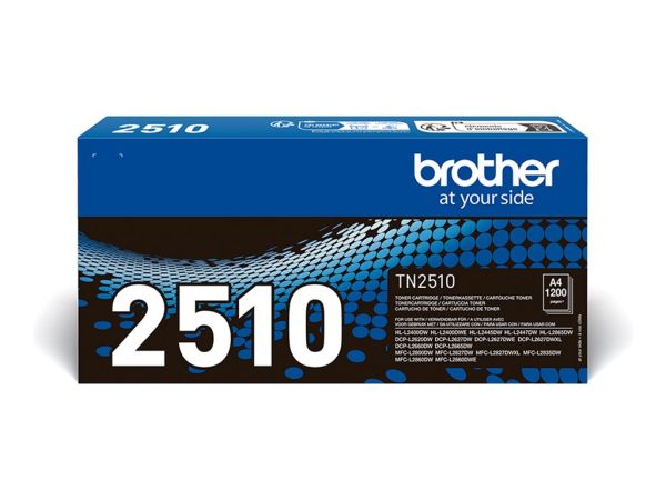 Brother TN-2510, 1200 Seiten, Schwarz