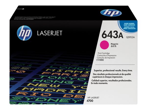 HP Toner Q5953A magenta für HP Color LaserJet 4700