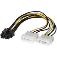 exertis Connect Connect 146693 - Molex (4-pin) - PCI-E (8-pin) - Männlich - Weiblich - Gerade - Gera