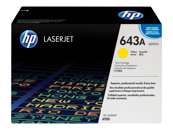 HP Toner Q5952A gelb für HP Color LaserJet 4700