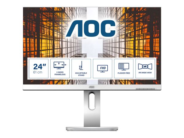 AOC X24P1/GR - LED-Monitor - 61 cm (24") - 1920 x 1200 WUXGA @ 60 Hz