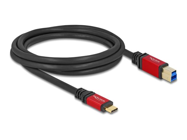 Delock USB-Kabel - 24 pin USB-C (M) zu USB Type B (M)