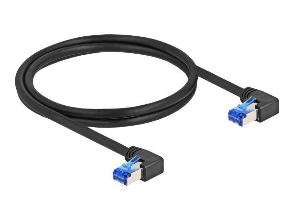 Delock Patch-Kabel - RJ-45 (M) rechtwinklig zu RJ-45 (M)