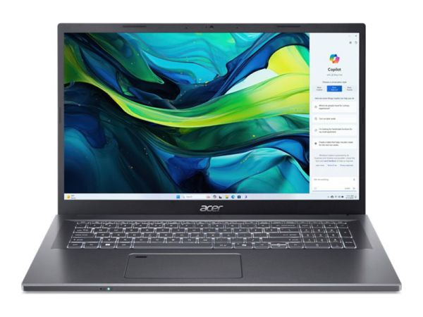 Acer Aspire 17 A17-51GM - Intel Core 7 150U / 1.8 GHz - ESHELL - GF RTX 2050 - 16 GB RAM - 512 GB SS