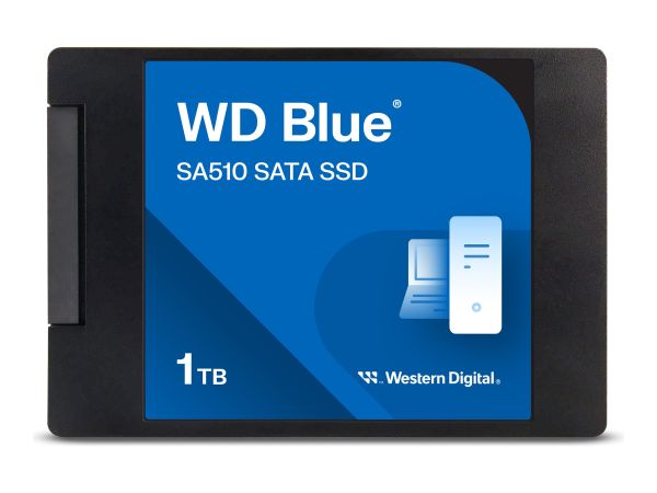 WD Blue SA510 WDS100T3B0A - SSD - 1 TB - intern - 2.5" (6.4 cm)