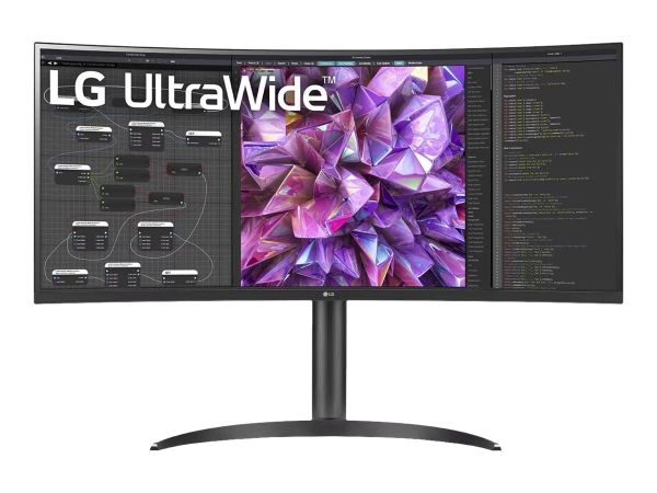 LG UltraWide 34WQ75X-B - LED-Monitor - gebogen - 86.72 cm (34")