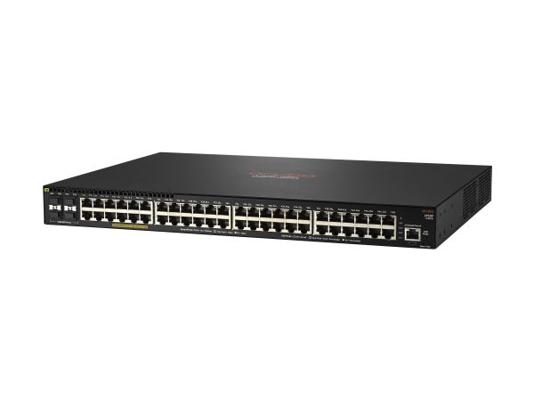 HPE Aruba 2930F 48G PoE+ 4SFP - Switch - L3 - managed - 48 x 10/100/1000 (PoE+)