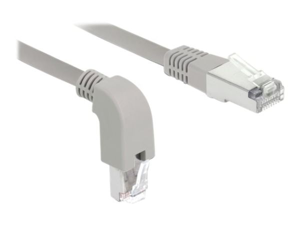 Delock Patch-Kabel - RJ-45 (M) nach unten gewinkelt zu RJ-45 (M)