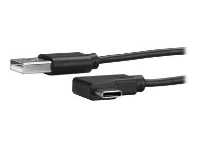 StarTech.com USB-A auf USB-C Kabel - rechts gewinkelt - St/St - 1m - USB 2.0 Kabel - USB Typ-C - USB
