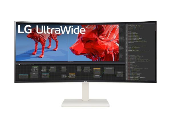 LG UltraWide 38BR85QC-W - LED-Monitor - gebogen - 96.5 cm (38")