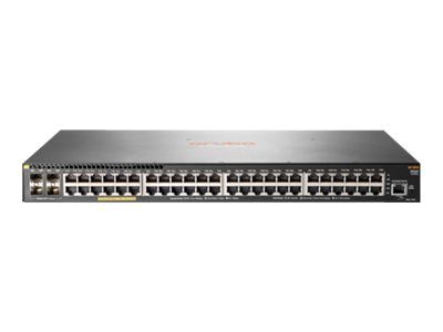 HPE Aruba 2930F 48G PoE+ 4SFP+ - Switch - L3 - managed - 48 x 10/100/1000 (PoE+)