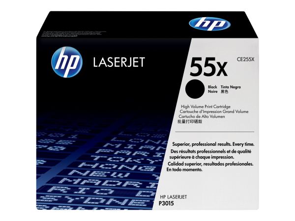 HP Toner CE255X schwarz für LaserJet