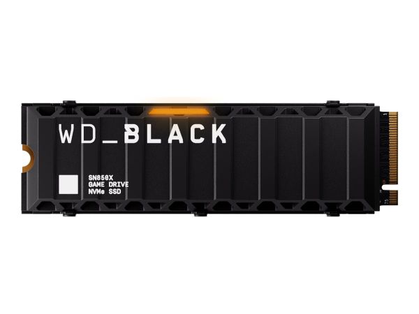 WD WD_BLACK SN850X WDS800T2XHE - SSD - verschlüsselt - 8 TB - intern - M.2 2280 - PCIe 4.0 x4 (NVMe)