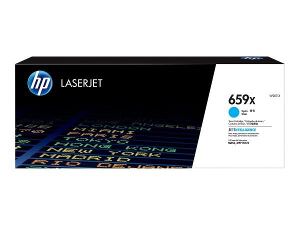 HP 659X - Cyan - original - LaserJet - Tonerpatrone (W2011X)