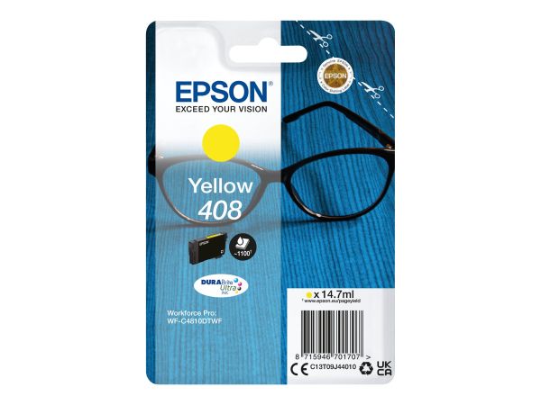 Epson 408 - 14.7 ml - mit hoher Kapazität - Gelb