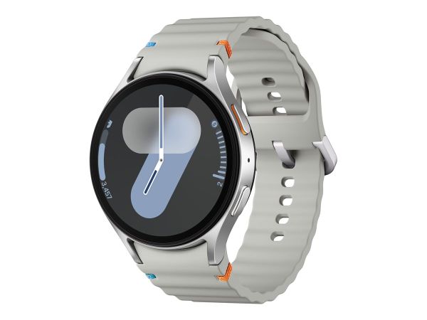 Samsung Galaxy Watch7 - 44 mm - intelligente Uhr mit Sportband - Gummi - Bandgröße: M/L - Anzeige 3.