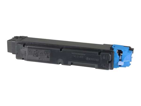 Toner TK-5140C cyan + Resttonerbehälter f. 5000 Seiten