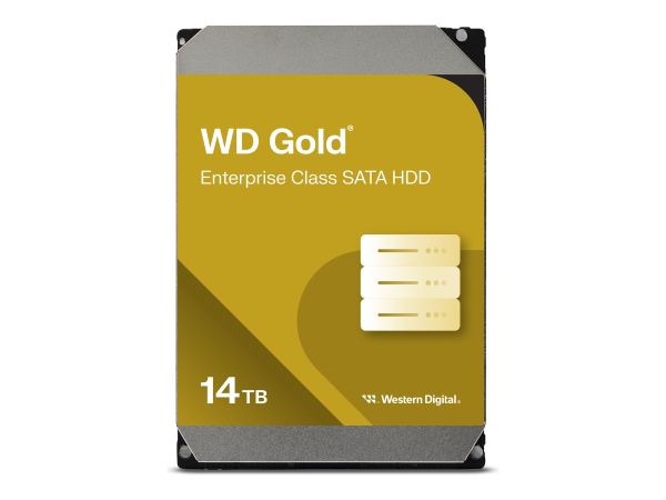WD Gold WD142KRYZ - Festplatte - Enterprise - 14 TB - intern - 3.5" (8.9 cm)