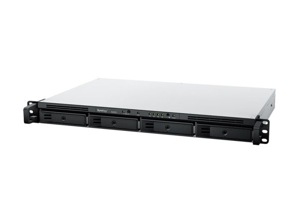 Synology RackStation RS422+, NAS, Rack (1U), AMDRyzen, R1600, Schwarz