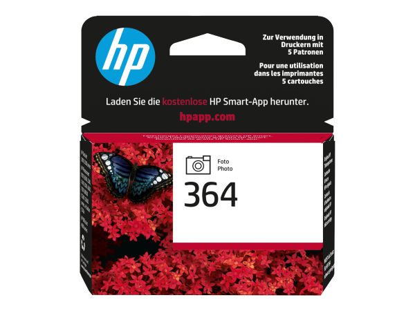 HP 364 - 3 ml - Photo schwarz - original - Blisterverpackung - Tintenpatrone (Foto)