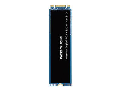 SanDisk WD PC SN520 NVMe SSD - SSD - 256 GB - intern - M.2 2280 - PCIe 3.0 x2 (NVMe)