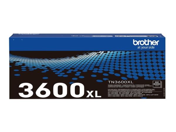 Brother TN-3600XL, 6000 Seiten, Schwarz, 1