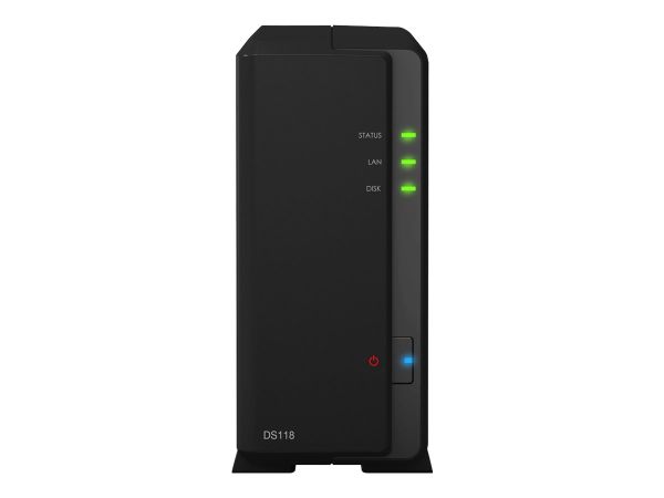 Synology DiskStation DS118, NAS-Server, Kompakt,