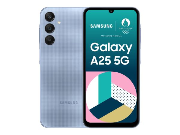 Samsung Galaxy A25 - 5G Smartphone - Dual-SIM - RAM 6 GB / Interner Speicher 128 GB - microSD slot -
