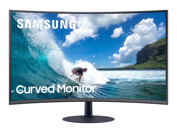 Samsung C24T550FDR - LED-Monitor - gebogen - 59 cm (24")
