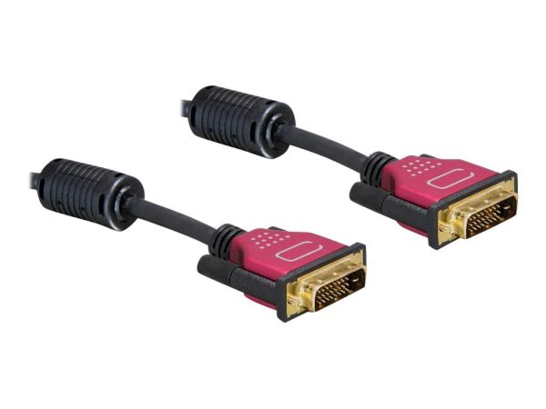 Delock DVI-Kabel - Dual Link - DVI-D (M) zu DVI-D (M)