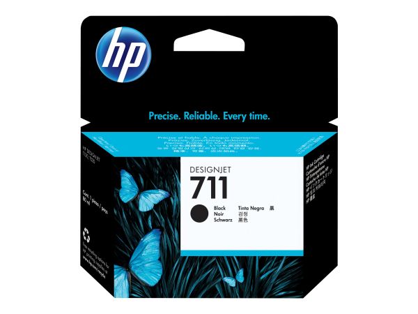 HP Tintenpatrone 711 80-ml schwarz