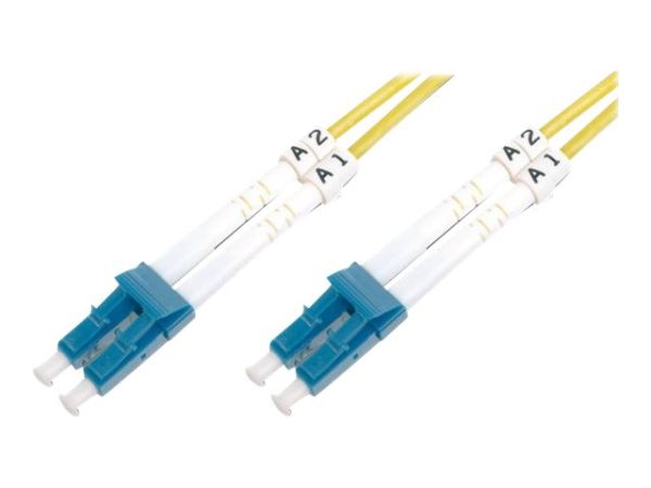 DIGITUS LWL Singlemode Patchkabel, LC (APC) / LC