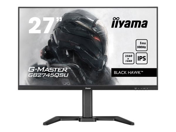 Iiyama G-MASTER Black Hawk GB2745QSU-B1 - LED-Monitor - 68.5 cm (27")