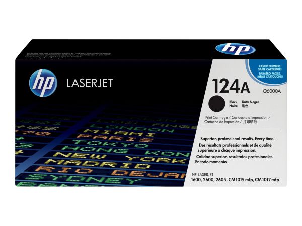 HP Toner Q6000A schwarz für HP LaserJet 2600N