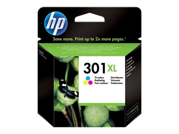 HP 301XL - 6 ml - Hohe Ergiebigkeit - Farbe (Cyan, Magenta, Gelb)