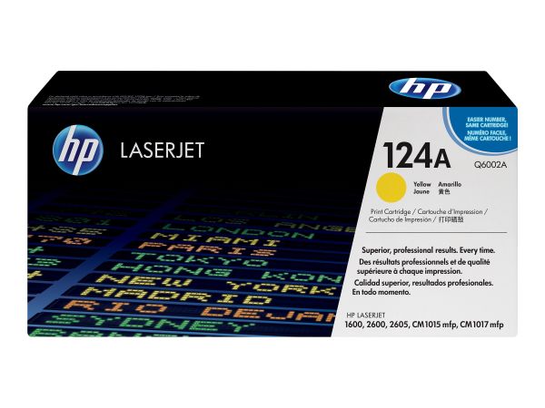 HP Toner Q6002A gelb für HP LaserJet 2600N