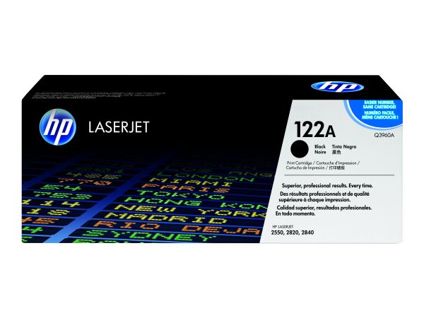 HP 122A - Schwarz - original - LaserJet - Tonerpatrone (Q3960A)