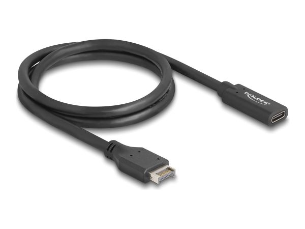 Delock USB-Kabel - 20 pin USB Type E (M) Key A zu 24 pin USB-C (W)