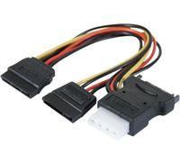 exertis Connect ATEN 147557 - 0,3 m - SATA I - SATA 15-Pin - 2 x SATA 15-Pin + Molex (4-Pin) - Männl