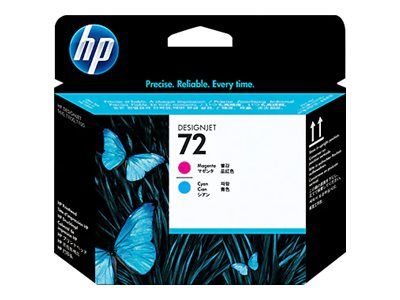 HP 72 Original Druckkopf magenta und cyan Standard