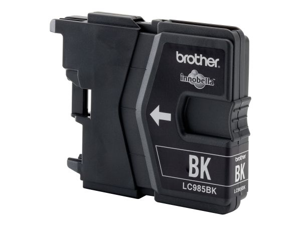 Brother LC985BK - Schwarz - original - Blister mit akustischem/elektromagnetischem Alarm