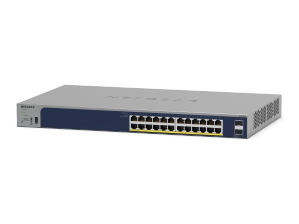 Netgear Smart GS728TPP - Switch - L3 Lite - Smart - 24 x 10/100/1000 (PoE+)