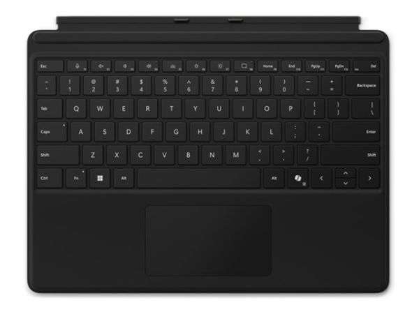 Microsoft Surface Pro Keyboard Tastatur mit Trackpad Surface Pen 2 Ladeschale