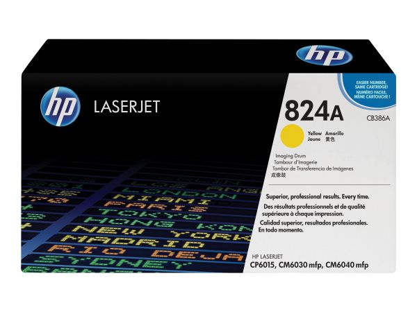 HP Bildtrommel 824A gelb für HP Color Laserjet CP6015/CM6030/CM6040