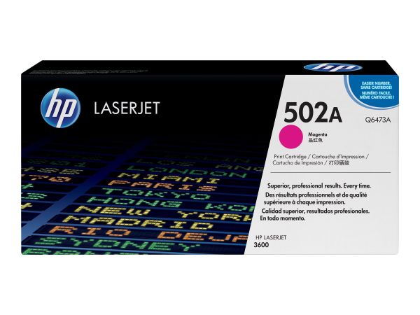 HP Toner Q6473A magenta für HP Color LaserJet 3600/3800