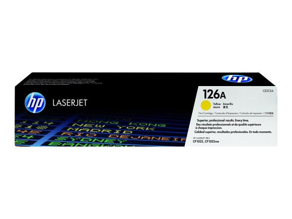 HP Toner 126A gelb f. HP LaserJet