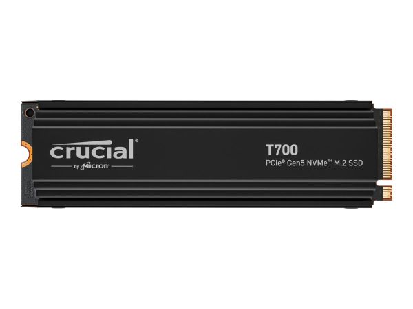Crucial T700 - SSD - verschlüsselt - 1 TB - intern - PCI Express 5.0 (NVMe)