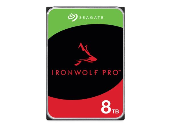 Seagate IronWolf Pro ST8000NT001 - Festplatte - 8 TB - intern - 3.5" (8.9 cm)